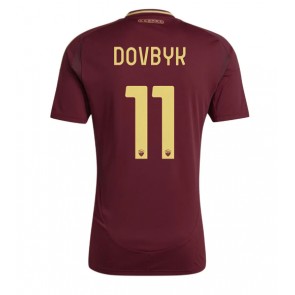 Billiga AS Roma Artem Dovbyk #11 Hemmatröja 2024-25 Kortärmad